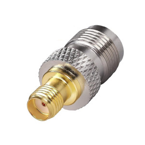 Rf Connectors: TNC Female Socket to SMA Female Socket Joiner / Connector / Adaptor