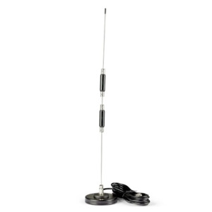 Chest Walkie Talkie Pack: MOONRAKER G.SCAN II Mobile Scanner Antenna 25-2000 MHz with 9cm Magnetic Base and BNC Plug