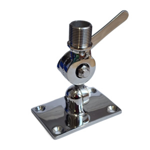 Chest Walkie Talkie Pack: TECHOMAN TM-MRF002 Marine Stainless Steel Antenna / Aerial Mount