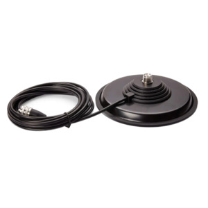TECHOMAN TURBO-SO170 170mm Delux Magnetic Mount SO239 4 Metres Coaxial Cable to PL259