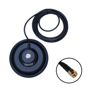 TECHOMAN 15cm Magnetic Antenna / Aerial Mount SO239 on Base and SMA Plug for Rad&hellip;