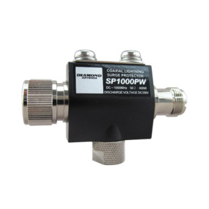 DIAMOND SP1000PW 400W 1GHz Antenna / Aerial Lightning Surge Protector