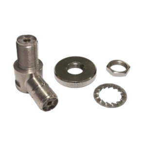 Sirio Antennas And Accessories Available At Techoman New Zealand: SIRIO Double Right Angle SO239 Antenna / Aerial Base Connector