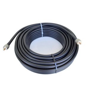 TECHOMAN RG213 Low Loss Antenna / Aerial RF Cable PL259 Plug to PL259 Plug - 20 Metres