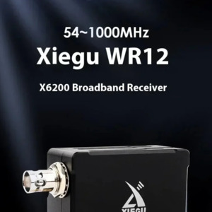Xiegu Amateur Radio Transceivers And Accessories Available At Techoman New Zealand: XIEGU WR12 WR-12 Broadband Receiver 54-1000MHz X6200 Shortwave Radio Expansion Module