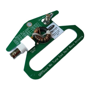 TECHOMAN Portable Balun and Wire Spool For End Fed Half Wave Antenna