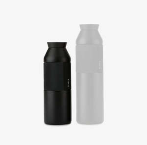 Cycling Accessories: Closca Water Bottle - Wave Black