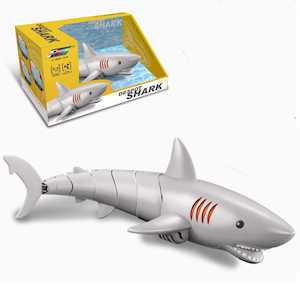Rc Robots Animals: Remote Control Shark that actually swims! - Gray