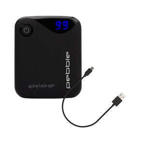 Power Banks: Veho Pebble Explorer Power Bank - 8,400mAh & Micro USB Bundle