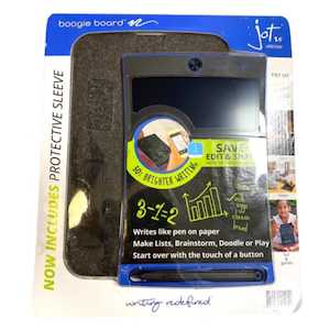 Boogie Board E Writers: Boogie Board JOT 8.5 BLUE with BONUS Protective Sleeve