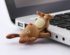 Storage: Bone Collection Reindeer USB 16GB Flash Drive