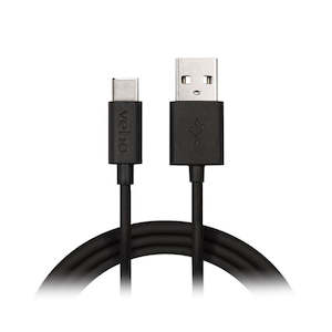 Accessories Cables: Veho USB-A to USB-C Charge and Sync Cable - 1m
