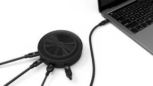 Accessories Cables: Adam Elements Casa Hub 07 USB-C Wireless Charging Hub