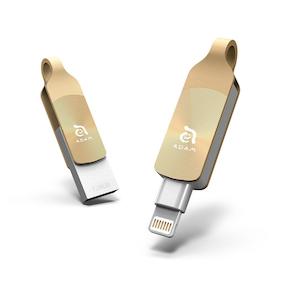 Accessories Cables: Adam Elements Duo+ Gold 32GB