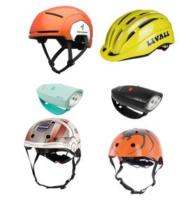 Hornit Cycling Accessories: Childrens Cycling Bundle - Helmet + Horn