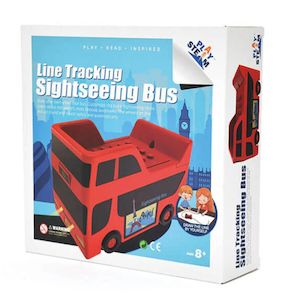 Educational Steam Toys: Line Tracking Site Seeing Bus