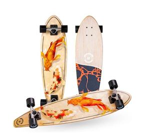 Electric Scooters 1: MADD GEAR 36" DROP THRU BOARD FISH