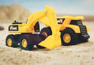 Gaming Toys: Mini Machines 2-Pack -Dump Truck & Excavator 3"