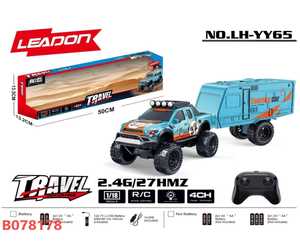 Gaming Toys: RC Travel Touring Car and Campervan