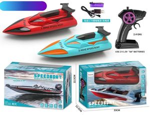 Rc Cars 1: RC Radio Remote Controlled Motorboat - RED