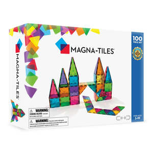 Educational Steam Toys: Magna-Tiles Combo - 100 Pieces