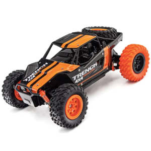 Electric Desert Truck RC Off Roader Black/Orange