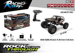 Racing Rally 1:10 Remote Control Rock Crawler Off Roader