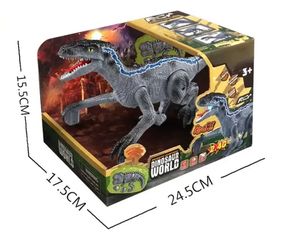 RC Dinosaur - Grey & Blue