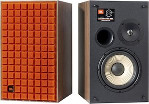 JBL L82 Classic MKII 8" (200mm) 2-way Bookshelf Loudspeaker with Orange Grill (pair)