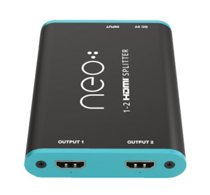 Pulse-Eight HDMI 1:2 Splitter, HDCP 2.2 and 6Gbps Support