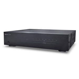 16-channel, 75W per Channel, 8-Zone Class D Power Amplifier, Sub-out per Zone
