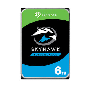 Storage And Memory: Seagate SkyHawk ST6000VX001 - 6TB Surveillance Hard Drive - SATA - 256MB Buffer