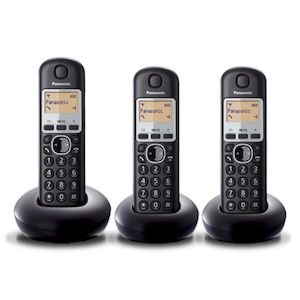 Telephone: Panasonic KX-TGB213NZB 1.8 GHz Cordless Telephone Twin Pack
