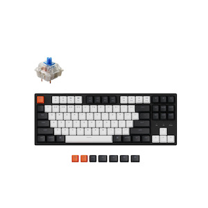 KEYC-C1-B2 - Keychron C1-B2, 80% TKL Layout 87 Keys, Blue Switch, RGB, Wired Mec&hellip;