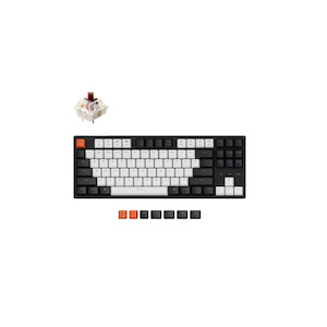 KEYC-C1-B3 - Keychron C1-B3, 80% TKL Layout 87 Keys, Brown Switch, RGB, Wired Me&hellip;