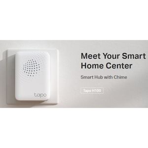 Smart Doorbell: TL-TAPOH100 - TP-Link Tapo H100 Tapo Smart IoT Hub Smart Doorbell with Chime