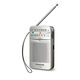 Panasonic RF-P50DGC-S Silver AM/FM Earphone Jack DC Pocket Radio