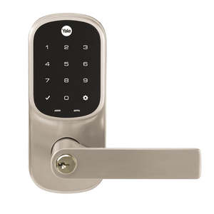 Smart Locks: Yale Assure Keyed Digital Lever Keyed Lock (Nickel)