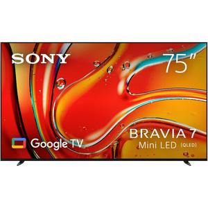 Television: Sony 75" BRAVIA 7 4K HDR Mini LED Google TV (2024)