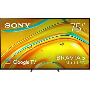 Television: Sony 75" BRAVIA 5 4K HDR Mini LED Google TV [2025]