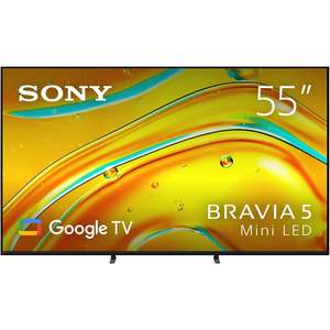 Sony 55" BRAVIA 5 4K HDR Mini LED Google TV [2025]