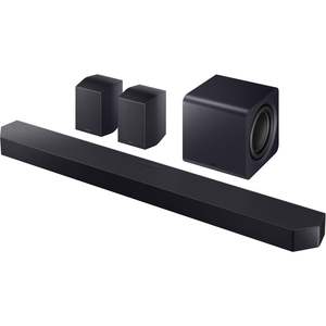 Sound Bars 1: Samsung HW-Q990F Q-series 11.1.4 ch Soundbar with Subwoofer & Rear Speaker [2025]