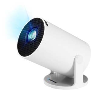 Blaupunkt PBP720PCH 720P Mini Projector with 180° Rotation (White)