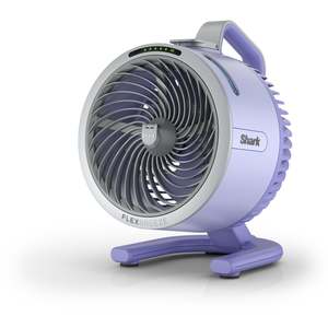 Home Appliances: Shark FlexBreeze HydroGo Misting Portable Fan (Lilac)