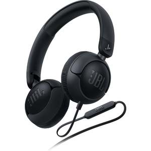 Headphones: JBL JR320 Wired On-Ear Kids Headphones (Black)