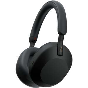 Headphones: Sony WH-1000XM5 Premium Noise Cancelling Wireless Over-Ear Headphones (Black)