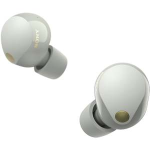 Headphones: Sony WF-1000XM5 True Wireless Noise Cancelling Earbuds (Silver)