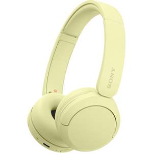 Headphones: Sony WH-CH520 Wireless On-Ear Headphones (Yellow)