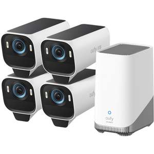 Arlo Wireless Surveillance: Eufy S3 Pro Security Camera Kit (4 Pack)
