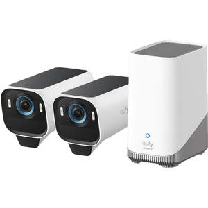 Arlo Wireless Surveillance: eufy S3 Pro No HD Security Camera Kit (2 Pack)
